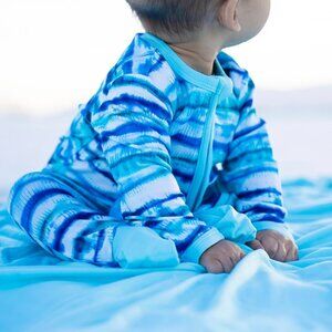 NWT Birdie Bean Cruz Bamboo Viscose Convertible Romper Onesize - Size 3T